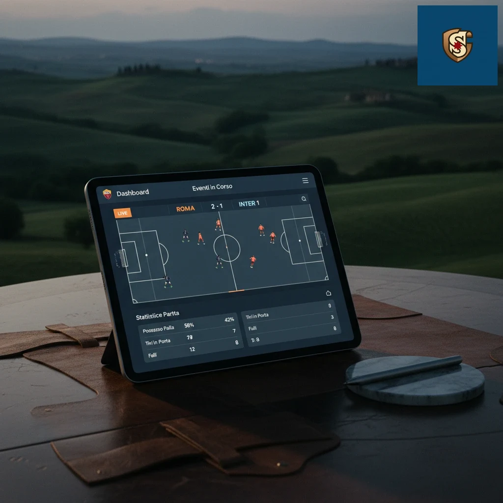 Dashboard eventi in corso